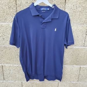 Ralph Lauren Polo Blue Pima Cotton Polo #388